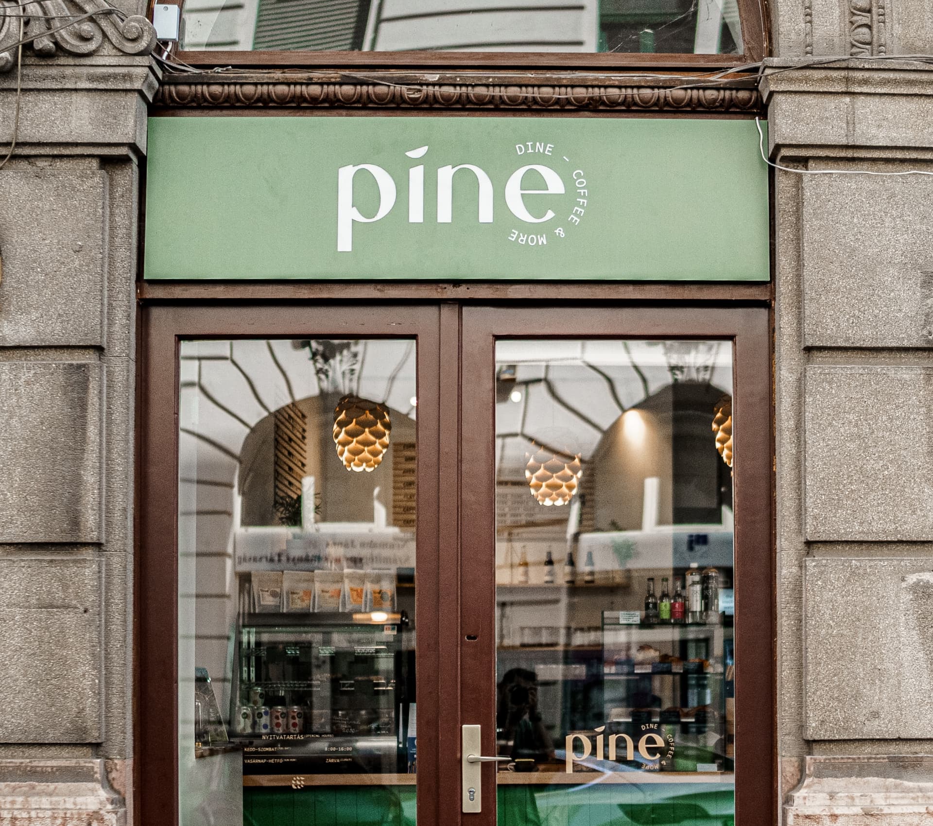 Pine interior